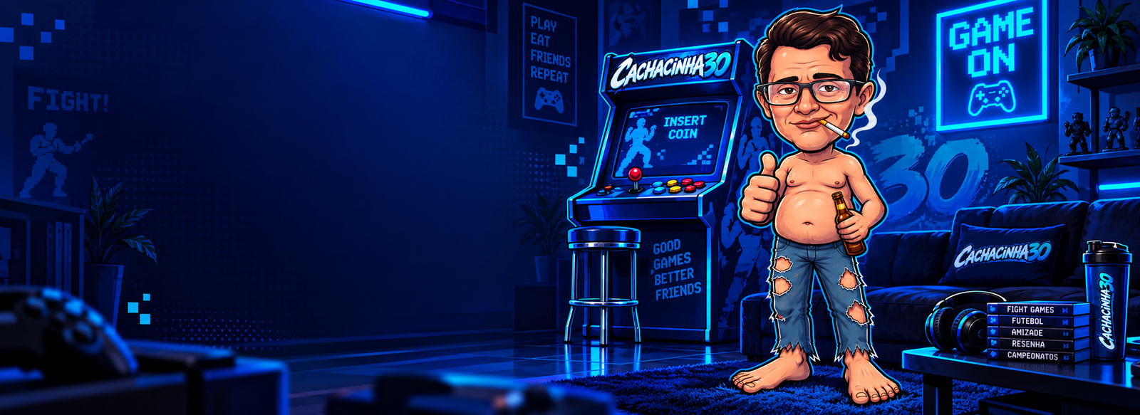 Cachacinha30 — games, produtos e comunidade